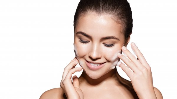 Image result for girl washing face