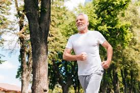 Image result for old man running