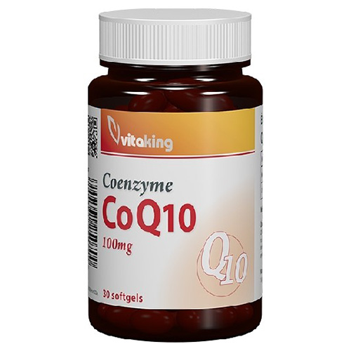 Coenzima Q10 Naturala 100mg 30 softgels, Vitaking