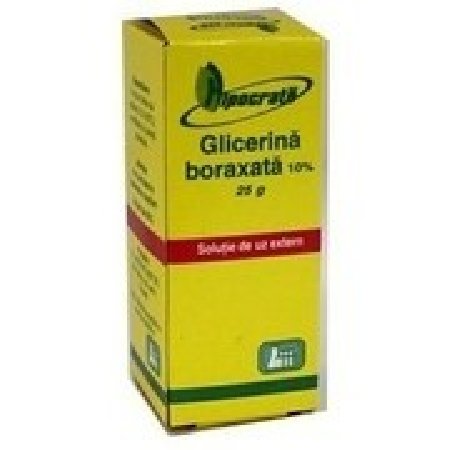 Glicerina Boraxata 25gr Hipocrate vitamix poza
