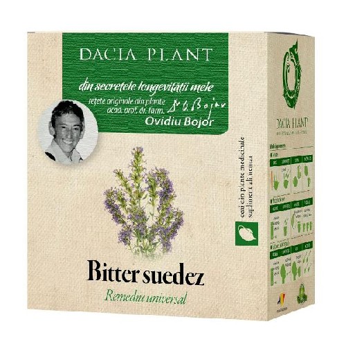 Ceai Bitter Suedez 50g Dacia Plant vitamix poza