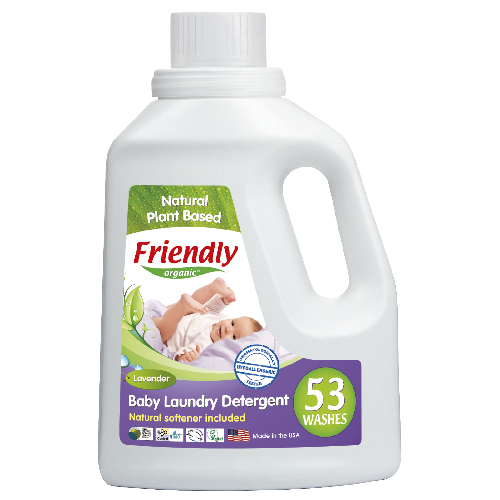Detergent Lichid Bio pentru Rufele Bebelusului cu Lavanda 1,5l vitamix poza