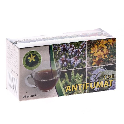 Ceai Antifumat 20dz Hypericum vitamix.ro imagine noua reduceri 2022