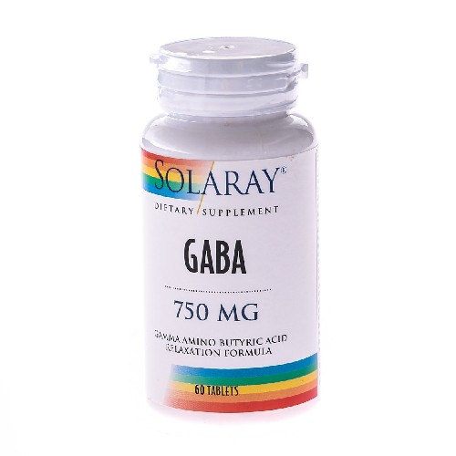 GABA 750mg 60tablete Secom vitamix poza