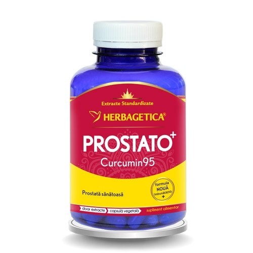 Prostato Curcumin 120cps Herbagetica vitamix poza