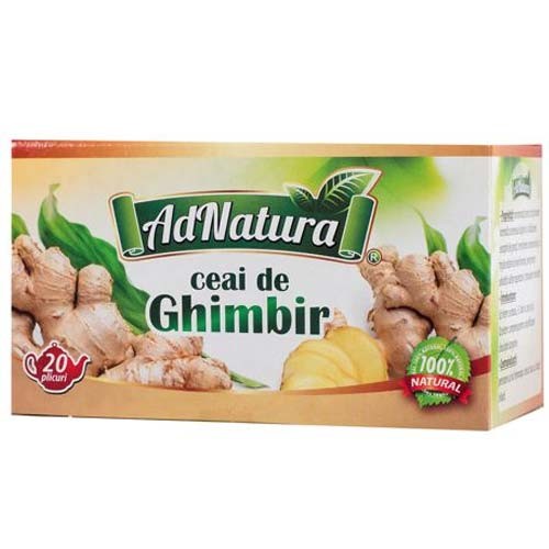 Ceai Ghimbir 20dz AdNatura vitamix.ro imagine noua reduceri 2022
