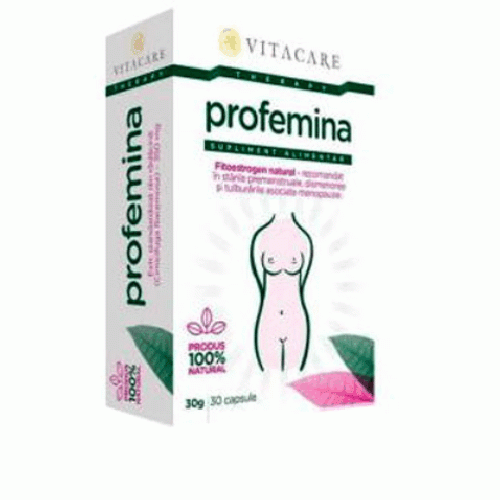 Profemina 30cps Vitacare vitamix poza