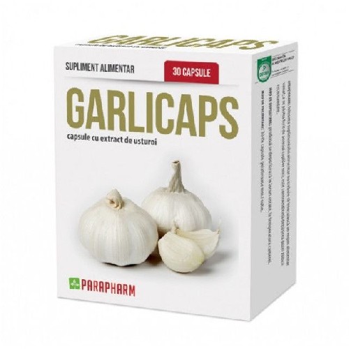 Garlicaps, 30cps, Parapharm vitamix.ro imagine noua reduceri 2022