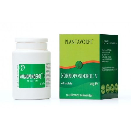 Normoponderol 40tb Plantavorel vitamix poza