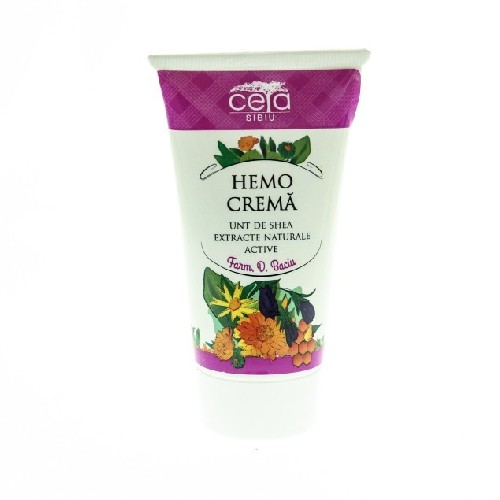 Crema Hemo cu Unt Shea & Extracte Naturale Active 50ml Ceta vitamix poza