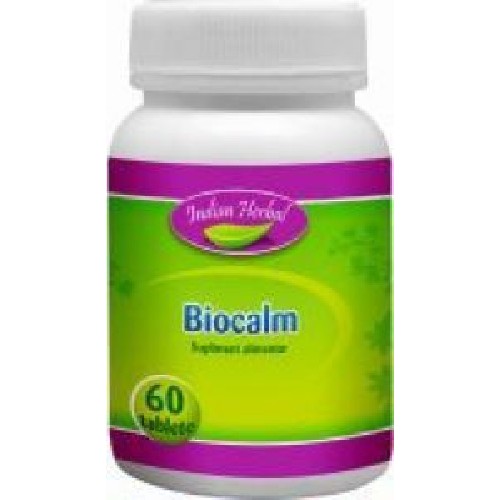 Biocalm 60cpr Indian Herbal vitamix poza