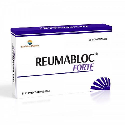 Reumabloc Forte, 60cp, Sunwave vitamix.ro imagine noua reduceri 2022
