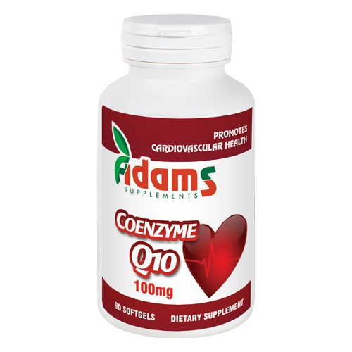 Coenzima Q10 100mg 90cps. Adams Supplements vitamix.ro