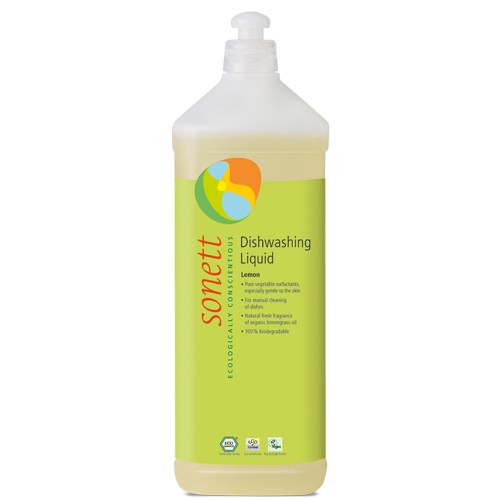 Detergent Ecologic pentru Spalat Vase cu Lamaie 1l Sonett imagine produs la reducere