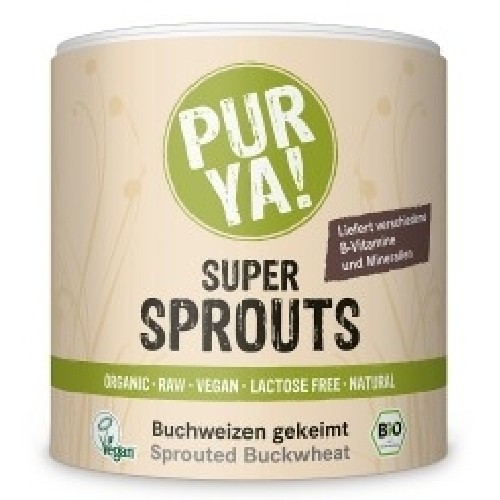 Super Sprouts - Hrisca Germinata Raw Bio 220gr Purya