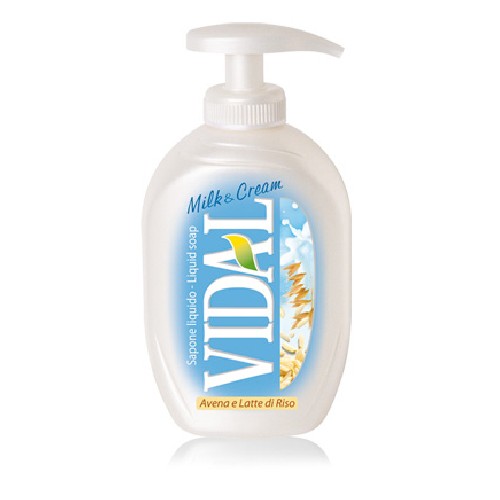 Sapun Lichid Nutritiv Milk & Cream 300ml Vidal imagine produs la reducere