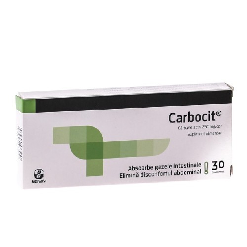 Carbocit 30cpr Biofarm vitamix.ro