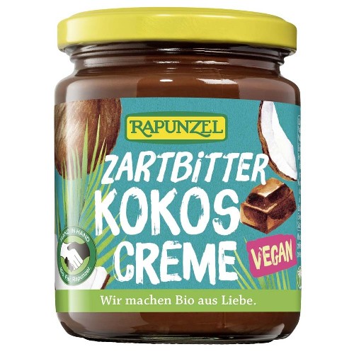 Crema de ciocolata amaruie cu cocos, 250g, Rapunzel imagine produs la reducere