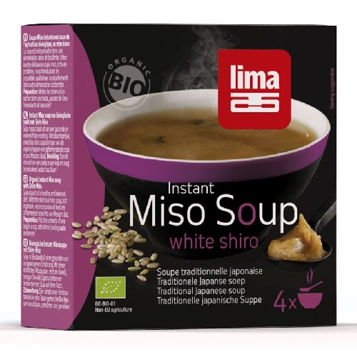 Supa Shiro Miso (alba) Instant Bio 4x15gr Lima