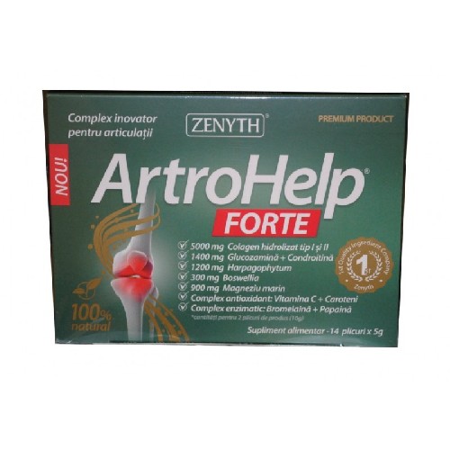 Artrohelp Forte 14plicuri Zenyth imagine produs la reducere