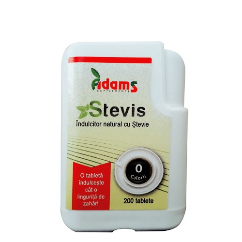 Stevis-Indulcitor natural cu stevie 200 tablete imgine