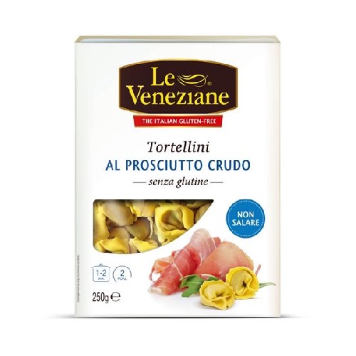 Tortellini Al Prosciutto Crudo, 250g, LeVeneziane vitamix.ro