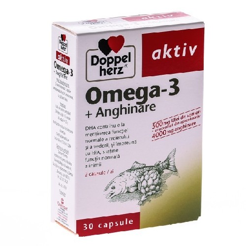 BilAnghin - Omega 3 + Anghinare 30cps Doppel Herz