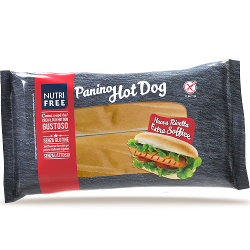Panino Hot dog XL Chifle fara Gluten 130gr Nutrifree