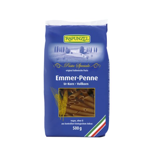 Penne Emmer Integral Eco 500gr Rapunzel vitamix.ro