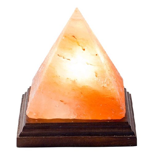 Lampa Electrica din Cristale de Sare Himalaya - Piramida imagine produs la reducere