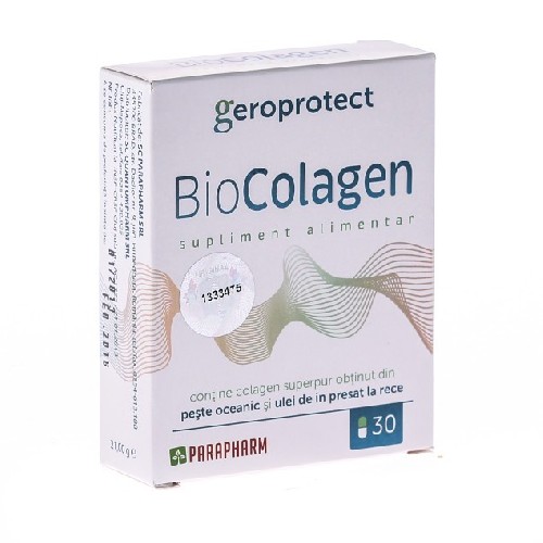 Biocolagen 30cps Parapharm vitamix poza