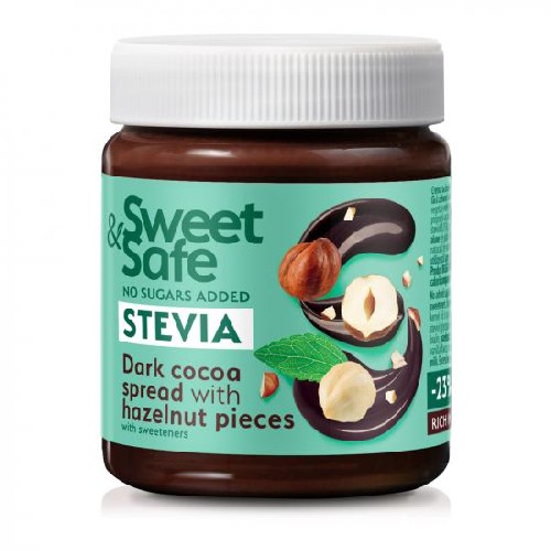 Crema Intensa Cacao Alune Stevie 220gr Sly Nutritia vitamix poza