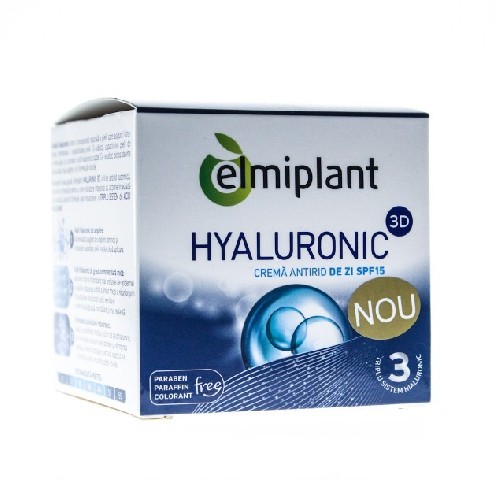 Hyaluronic Crema 3D Antirid Zi 50ml Elmiplant vitamix poza