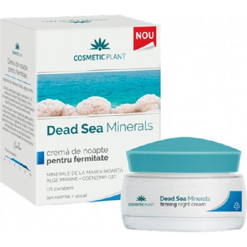 Crema de Noapte Fermitate Dead Sea Minerals 50ml, Cosmetic Plant vitamix.ro imagine noua reduceri 2022