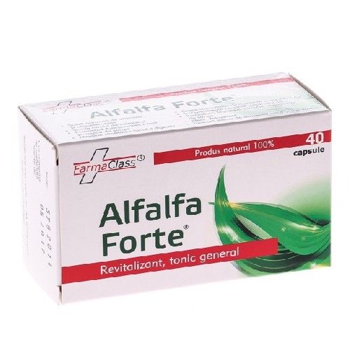 Alfalfa Forte 40cps Farma Class vitamix.ro imagine noua reduceri 2022