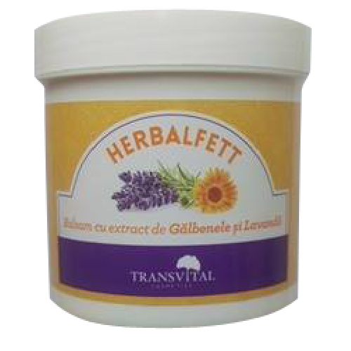 Balsam cu Galbene si Lavanda Herbalfett 250ml vitamix.ro