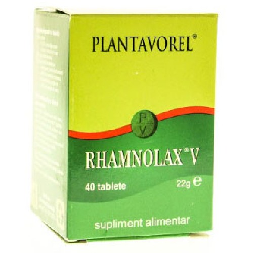 Rhamnolax V 40tablete Plantavorel vitamix.ro imagine noua reduceri 2022