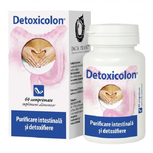 Detoxicolon 60cpr Dacia Plant imgine