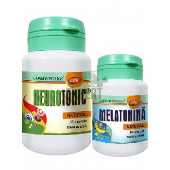 Neurotonic 30cps + melatonina CosmoPHARM
