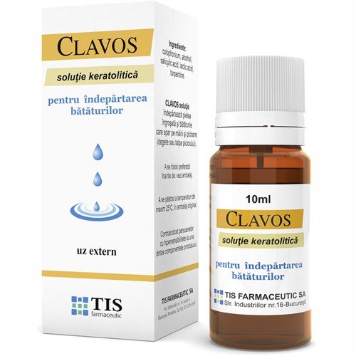 Clavos 10ml Tis Farmaceutic imagine produs la reducere