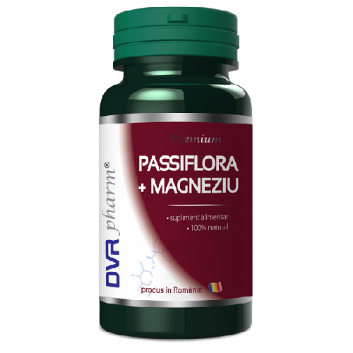 DVR Passiflora+Magneziu 60cps imagine produs la reducere
