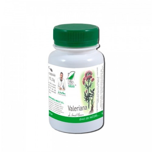Valeriana 60cps Pro Natura imagine produs la reducere