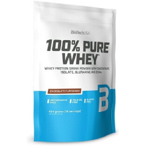 100% Pure Whey 454gr Ciocolata BiotechUSA vitamix.ro imagine noua reduceri 2022