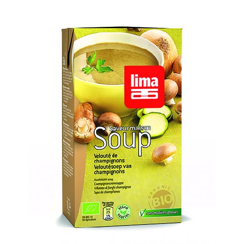 Supa Crema de Ciuperci Bio 1l Lima imagine produs la reducere