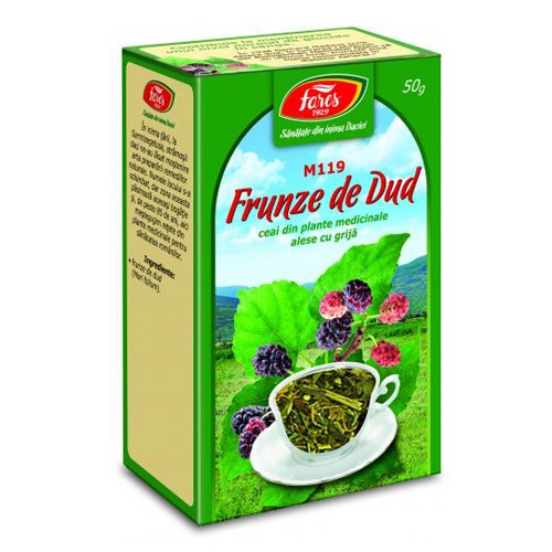 Ceai Frunze de Dud 50gr Fares vitamix.ro
