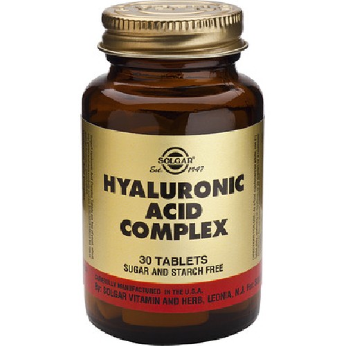 Acid Hialuronic 30 tablete Solgar vitamix poza