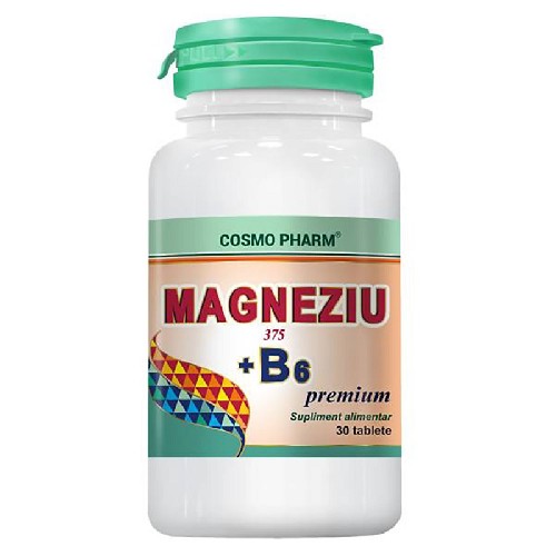 Magneziu+B6, 30 tab, CosmoPharm imagine produs la reducere