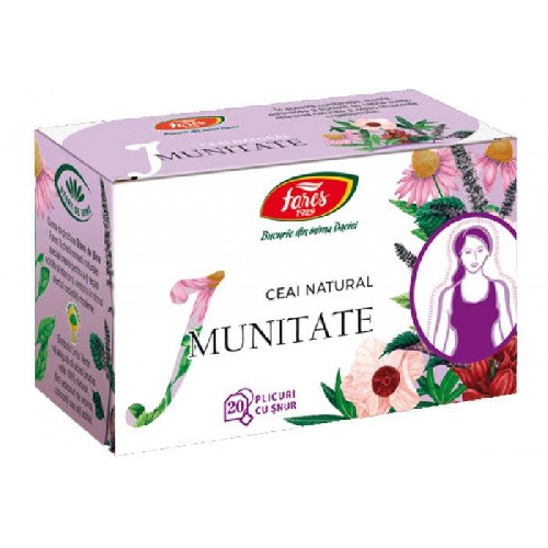 Ceai pentru Imunitate 20plicuri Fares vitamix.ro