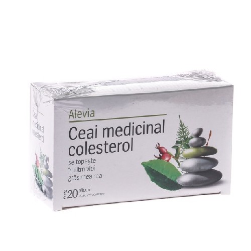 Ceai Medicinal Colesterol 20dz Alevia imagine produs la reducere