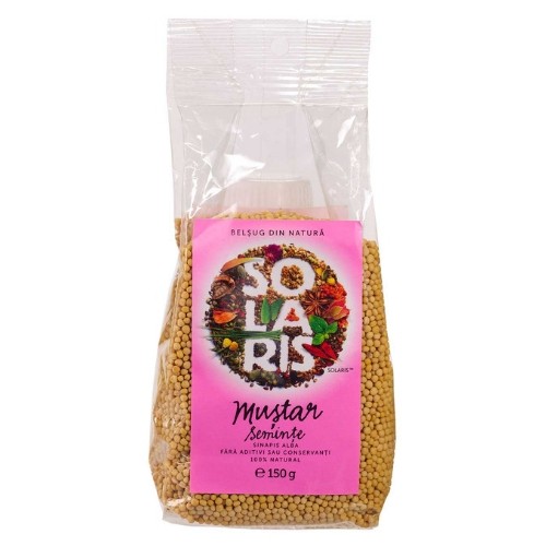 Mustar Seminte 150gr Solaris